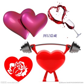 心形素材