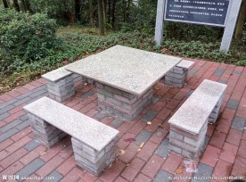 花岗岩石桌凳