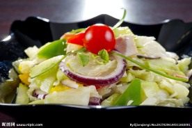 西餐蔬菜沙拉图片