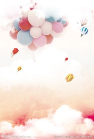 云朵气球小清新