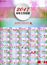 半年工作总结计划汇报PPT