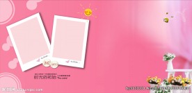 儿童相册模版 儿童摄影