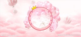 38妇女节气球梦幻粉色