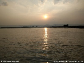 黄河日落