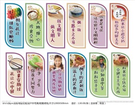 饭堂餐厅标语