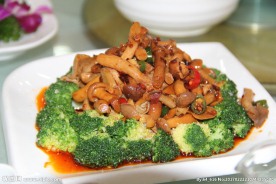 凉拌白玉菇西蓝花