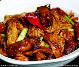 腐竹烧肉