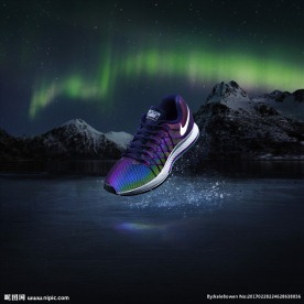 NIKE休闲运动鞋宣传广告