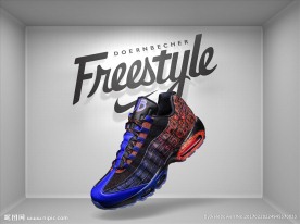 NIKE休闲运动鞋宣传广告