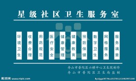 星级社区卫生服务室