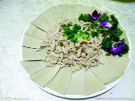 豆腐皮滑肉丝
