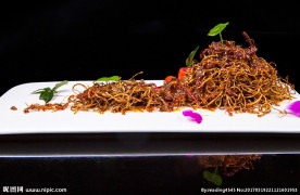 茶树菇牛肉丝