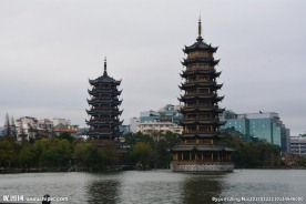 桂林日月双塔