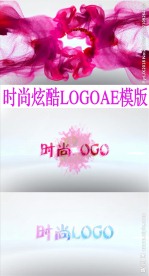 炫酷粒子LOGO片头AE模板