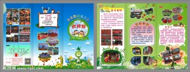 幼儿园三折页