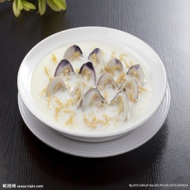 瑶柱白贝蒸乳酪