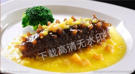 金汤小米煮辽参