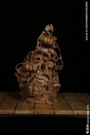 崖柏 根雕 南瓜