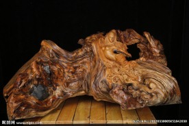 崖柏根雕 美人鱼