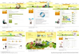 绿色儿童网站模板