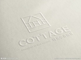 高端大气logo标志贴图模板