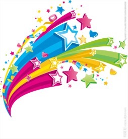 卡通炫酷节日礼花