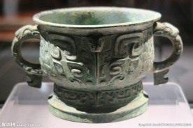 西周兽面纹铜簋