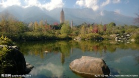 湖中的三塔寺