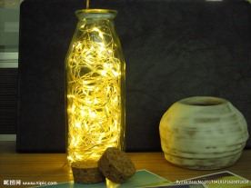瓶子灯
