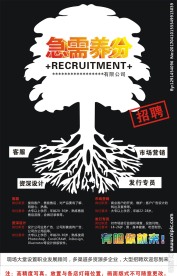 招聘海报