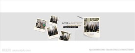 展会相片灰色banner