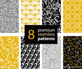 印花 植物 底纹 素材 浪漫