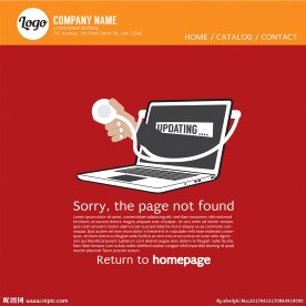 网站404页面崩溃图片