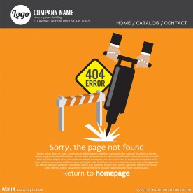 网站404页面崩溃图片