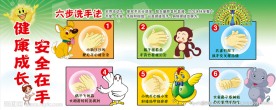 幼儿园六步洗手法