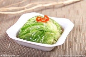 白灼生菜