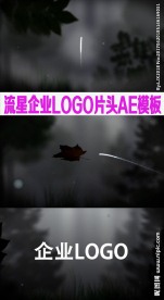 流星企业LOGO片头AE模板