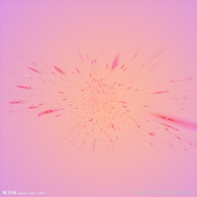 火花缤纷粉紫粒子喷溅背景图
