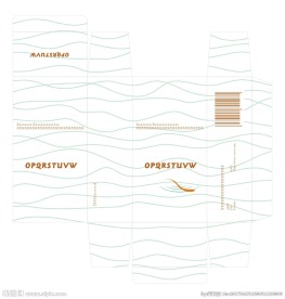 波浪水纹包装设计