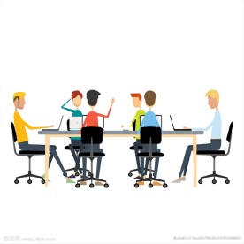 卡通商务人物矢量素材