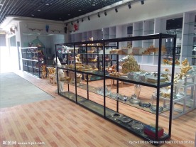酒店用品展柜照片