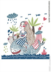 鲸鱼素材下载卡通人物素材下载