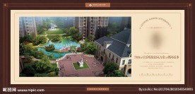 地产室内看板广告