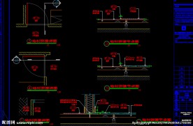 办公场所 大样图