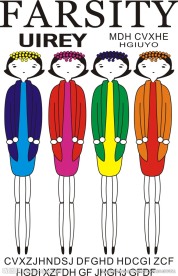 人物插画素材卡通小女孩矢量图