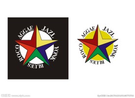 五角星矢量图下载五角星素材