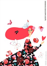 卡通人物插画素材下载