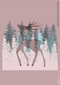 卡通动物素材小鹿素材下载