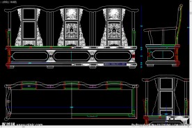 中式古典家具  龙行沙发