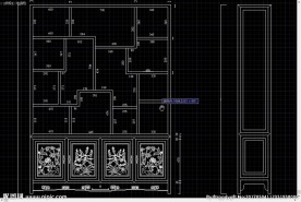 中式古典家具  梅兰菊竹博古架